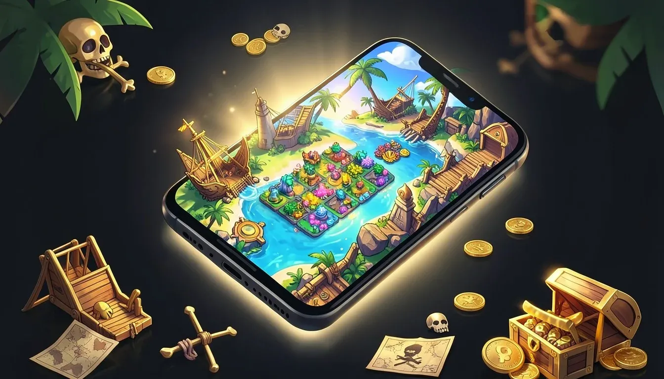 7Gold casino games on a phone screen